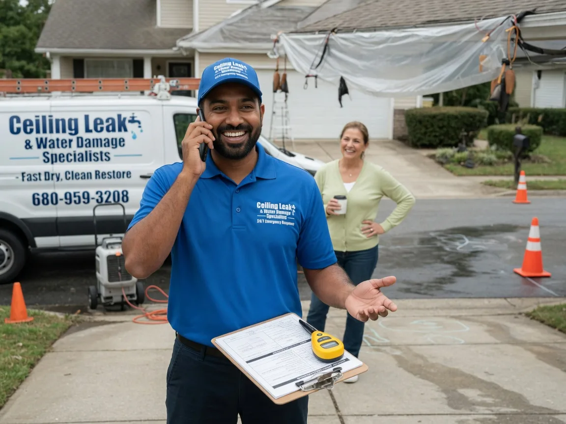 Ceiling Leak Cleanup Bradford, RI FAQs